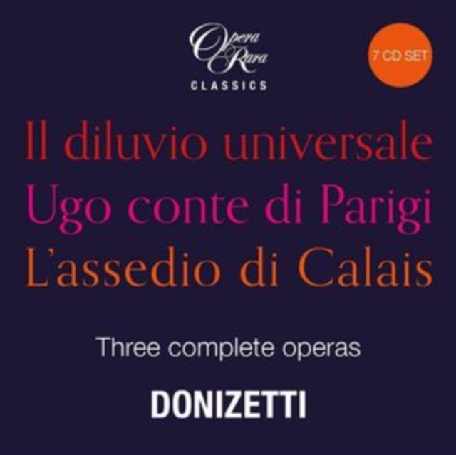 Gaetano Donizetti - Donizetti: Three Complete Operas CD / Box Set