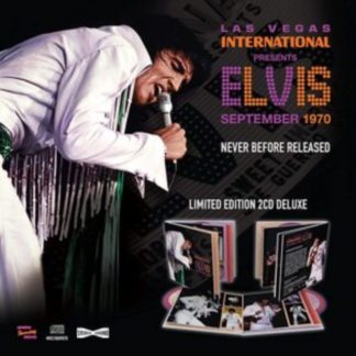 Elvis Presley - Las Vegas International Presents Elvis - September 1970 CD / with Book