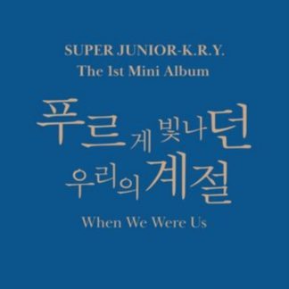 Super Junior-K.R.Y. - When We Were Us CD / Album