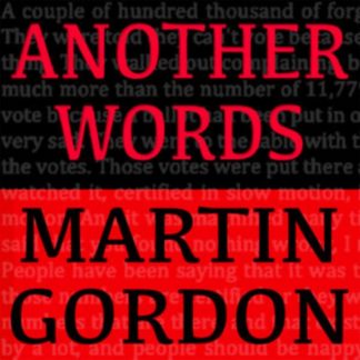 Martin Gordon - Another Words CD / Album