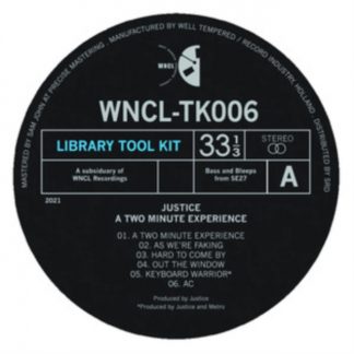 Justice - A Two Minute Experience Vinyl / 10" EP