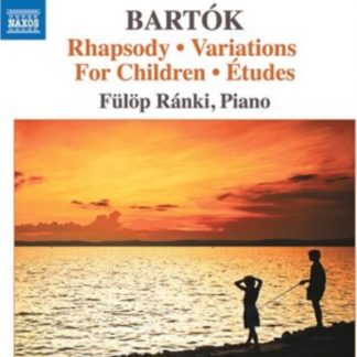 Bela Bartok - Bartók: Rhapsody/Variations for Children/Etudes CD / Album