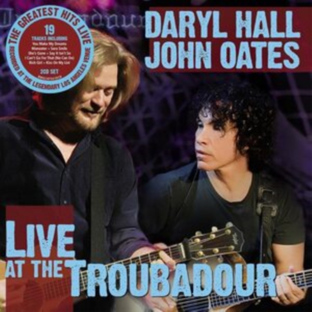 Daryl Hall and John Oates - Live at the Troubadour CD / Album