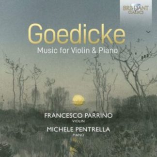 Alexander Goedicke - Goedicke: Music for Violin & Piano CD / Album