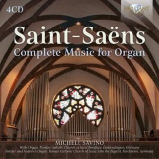 Camille Saint-Saens - Saint-Saëns: Complete Music for Organ CD / Box Set