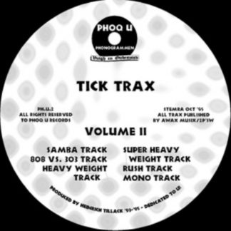Tick Trax - Volume II EP Vinyl / 12" EP