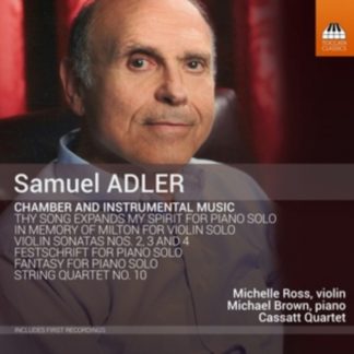 Samuel Adler - Samuel Adler: Chamber and Instrumental Music CD / Album