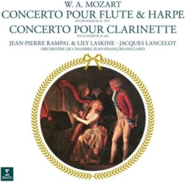 Jacques Lancelot - W.A. Mozart: Concerto Pour Flute & Harpe/Concerto Pour Clarinette Vinyl / 12" Album