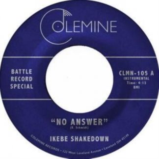 Ikebe Shakedown/The Jive Turkeys - No Answer Vinyl / 7" Single Clear Vinyl