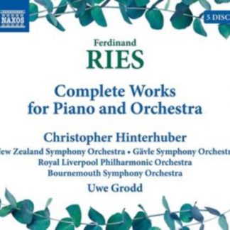 Ferdinand Ries - Ferdinand Ries: Complete Works for Piano and Orchestra CD / Box Set