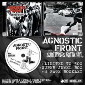 Agnostic Front - Something's Gotta Give CD / Album