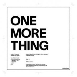 Fumiya Tanaka - One More Thing (First Part) Vinyl / 12" Album
