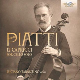 Luciano Tarantino - Piatti: 12 Capricci for Cello Solo CD / Album