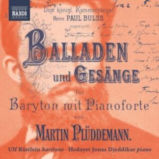 Ulf Bastlein - Martin Plüddemann: Balladen Und Gesänge CD / Album