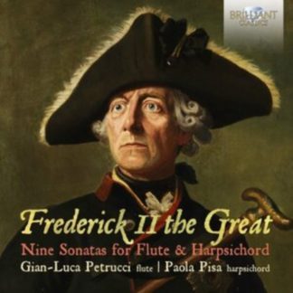 Frederick II (King of Prussia) - Frederick II the Great: Nine Sonatas for Flute & Harpsichord CD / Album (Jewel Case)