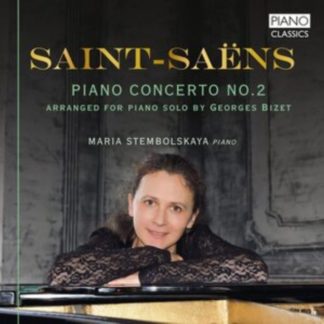 Georges Bizet - Saint-Saëns: Piano Concerto No. 2 Arranged for Piano Solo By... CD / Album (Jewel Case)
