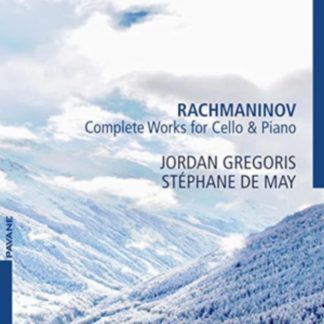 Jordan Gregoris - Rachmaninov: Complete Works for Cello & Piano CD / Album