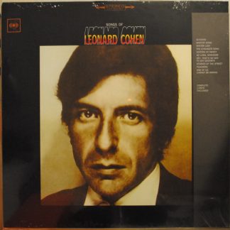 Leonard Cohen - Songs Of Leonard Cohen vinyl
