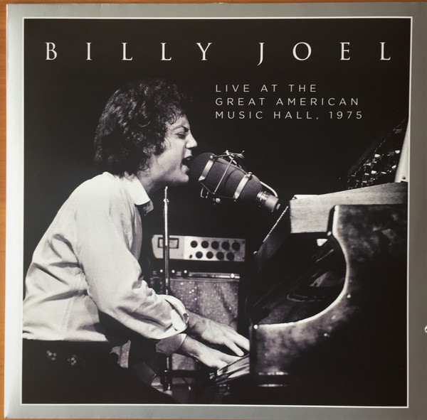 Billy Joel - Live At The Great American Music Hall, 1975 vinyl