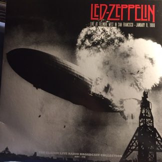Led Zeppelin – Live At Fillmore West In San Francisco - January 9, 1969 Marble Vinyl LP