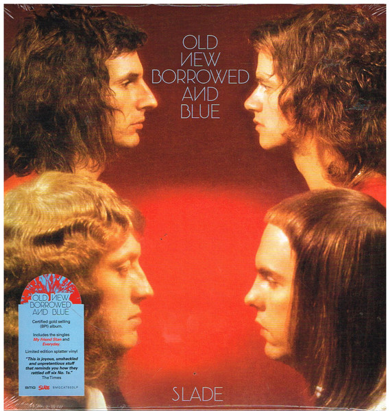 Slade - Old New Borrowed And Blue vinyl