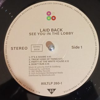 Laid Back - See You In The Lobby vinyl