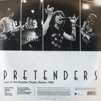 The Pretenders - Live! At The Paradise Theater, Boston, 1980 vinyl