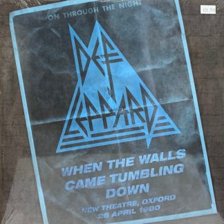 Def Leppard - When The Walls Came Tumbling Down (New Theatre, Oxford - 26 April 1980) vinyl