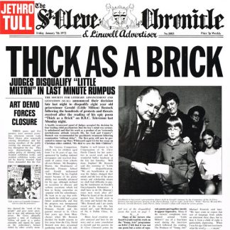 Jethro Tull - Thick As A Brick vinyl