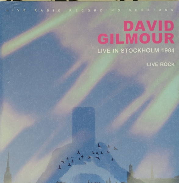David Gilmour - Live In Stockholm 1984 vinyl