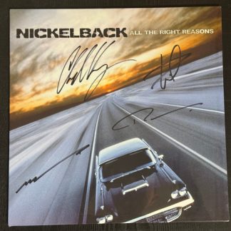 Nickelback - All The Right Reasons Signed Vinyl vinyl