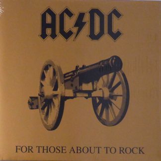 AC/DC - For Those About To Rock (We Salute You) vinyl