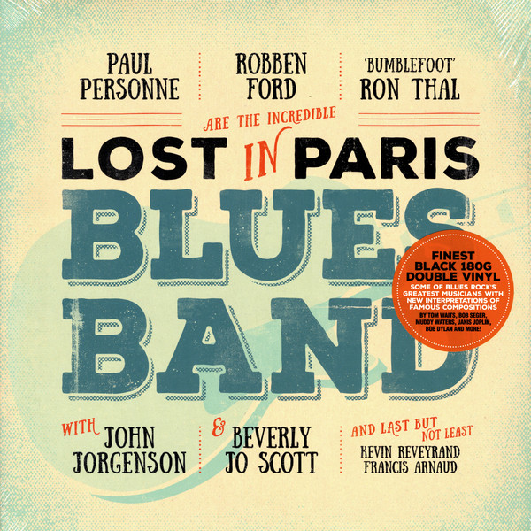 Paul Personne - Lost In Paris Blues Band vinyl