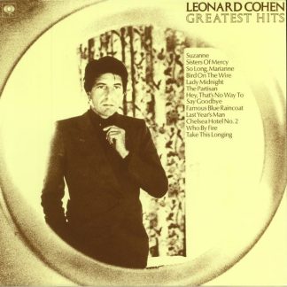 Leonard Cohen - Greatest Hits vinyl