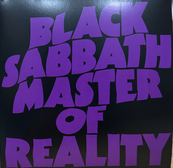 Black Sabbath - Master Of Reality vinyl