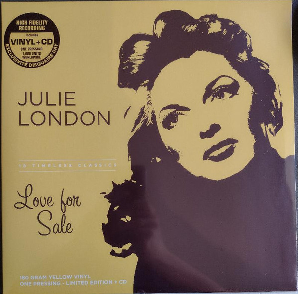 Julie London - Love For Sale vinyl