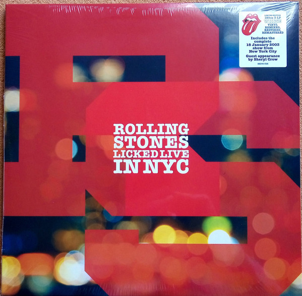 The Rolling Stones - Licked Live In NYC vinyl