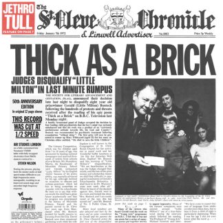 Jethro Tull - Thick As A Brick vinyl